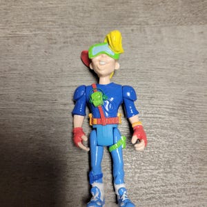 Vintage Vid Boy Action Figure 1990 Burger King Kids Club Toy - 3.75&quot; Tall