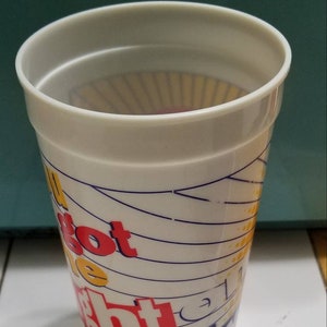 Vintage Pepsi You Got The Right One Baby Uh Huh Plastic Promotional Cup