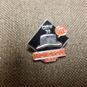 McDonald's Crew 99 Monopoly Enamel Pin