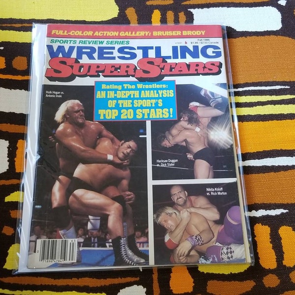 Vintage Wrestling Super Stars Fall 1986