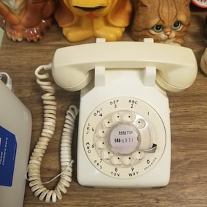 Telefono da tavolo rotante VTG Western Electric Bell System