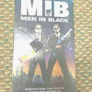 Vintage Men In Black VHS Tape