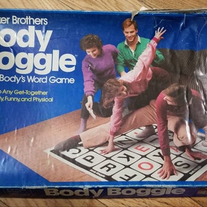 Vintage Body Boggle Game