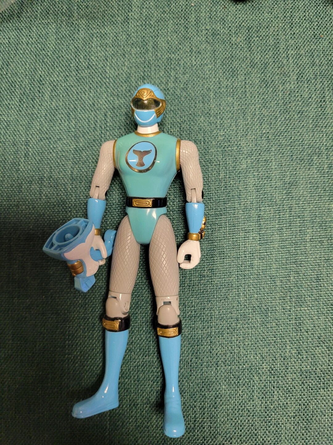 Support Wind Ranger Items 2002 Bandai Power Rangers Ninja Storm Blue Wind Ranger 6