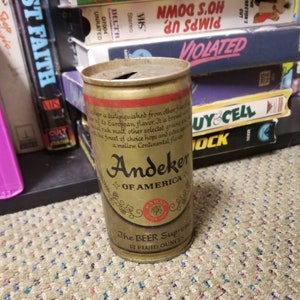 Vintage Andeker of America leere 12 Oz Bierdose