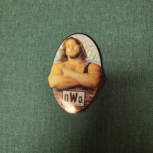 Vintage 1990s WCW NWO Thunder Sticker