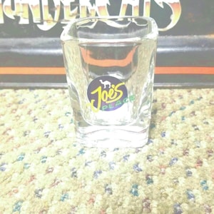 Vintage Joe&#39;s Place Shot Glass