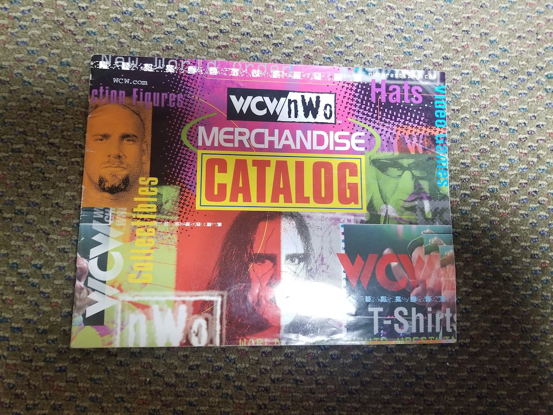 1998 WCW NWO Merchandise Catalog Etsy