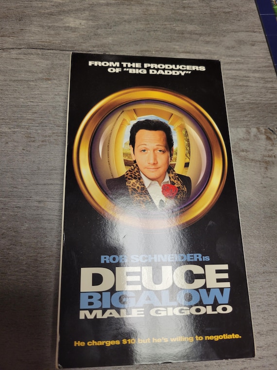 Deuce Bigalow Male Gigolo VHS Tape Rob Schneider - Etsy