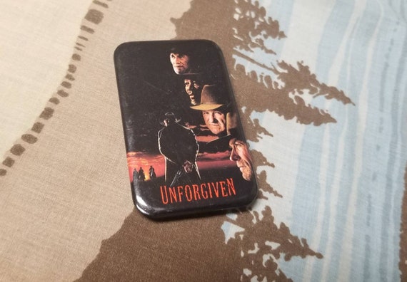 Vintage Unforgiven Pinback Button - Etsy UK