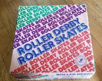 Vintage 1970s Roller Derby Roller Skates