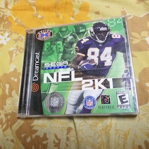 NFL 2K1 Sega Dreamcast Game