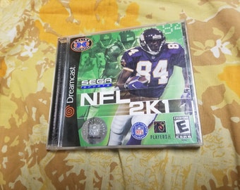 NFL 2K1 Sega Dreamcast Game