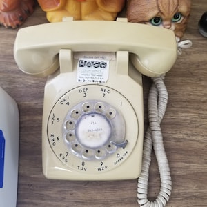 Telefono da tavolo rotante VTG Western Electric Bell System