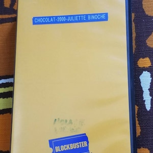 Vintage Blockbuster Video Former Rental VHS Chocolat