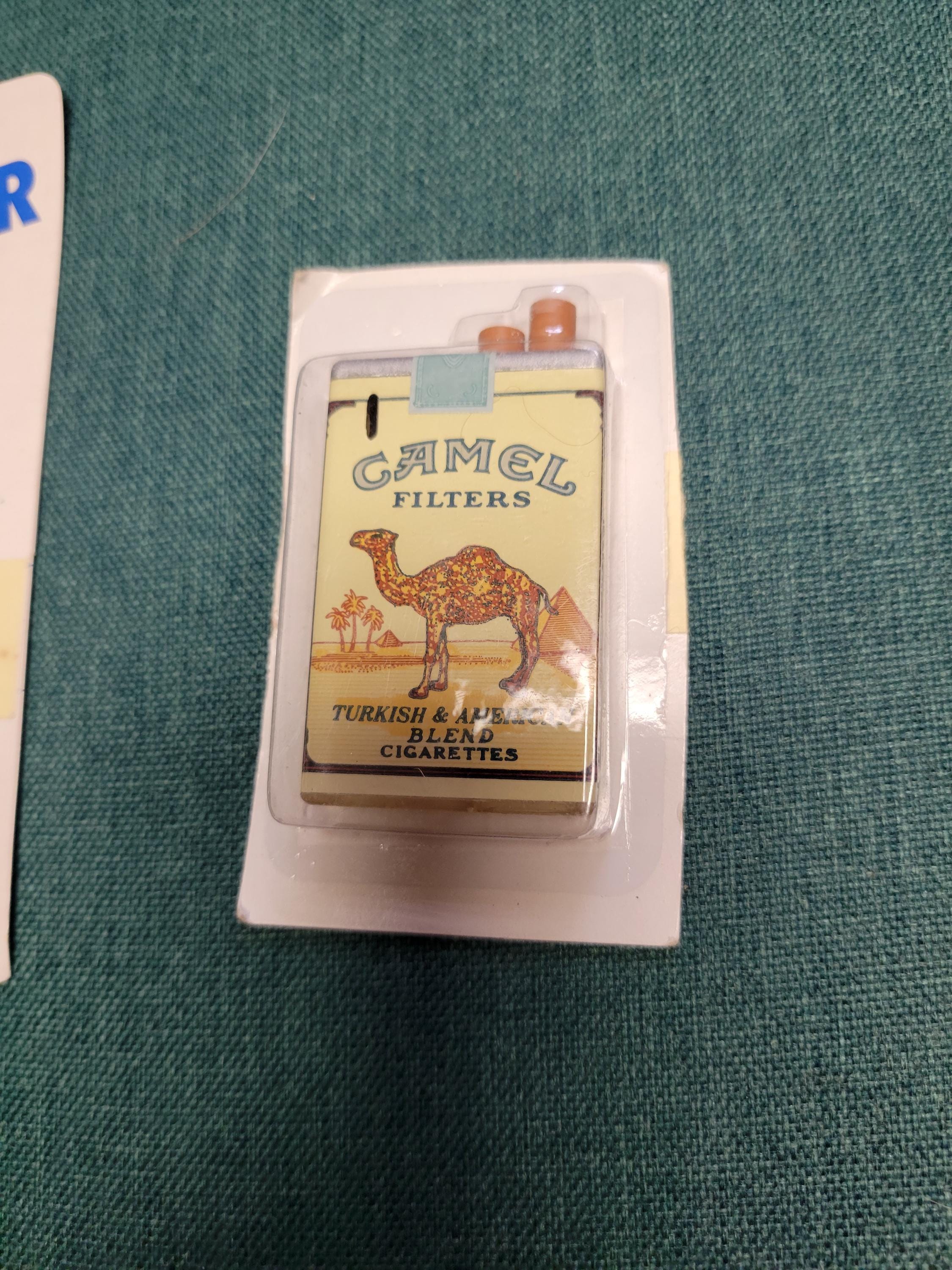 how to refill a vintage camel cigarette pack lighter Is it possible this lighter? : r/lighters cigarette pack lighter Vintage Camel