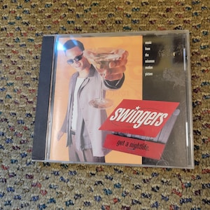 Swingers Soundtrack (CD, 1996) Dean Martin, Big Bad Voodoo Daddy, George Jones
