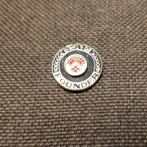 Vintage EAE Founder Pinback Button