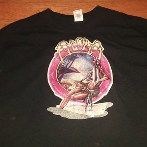 Vintage Aloha Iron On T Shirt Size Large