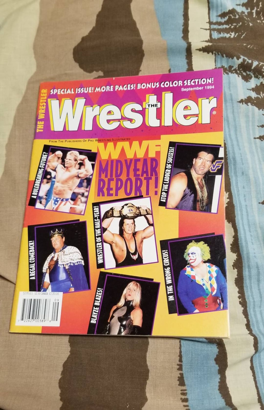The Wrestler Magazine July 1994 WWF Midyear Report Lex Luger Razor