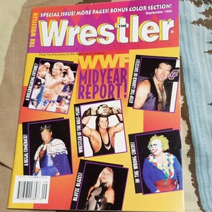 The Wrestler Magazine July 1994 WWF Midyear Report Lex Luger Razor Ramon Doink Cover