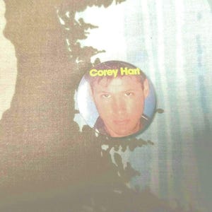 Vintage Corey Hart Pinback Button