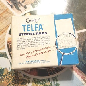 Vintage Deadstock Telfa Sterile Pads