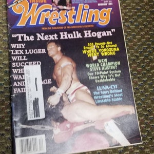 Victory Sports Series Inside Pro Wrestling Magazine Lex Luger Cover Dezember 1993