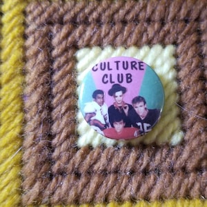 Vintage Culture Club Pinback Button