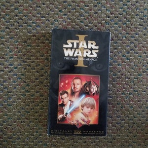 Star Wars The Phantom Menace VHS Tape