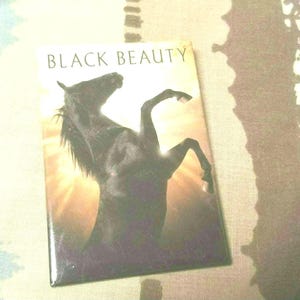 Vintage Black Beauty Pinback Button
