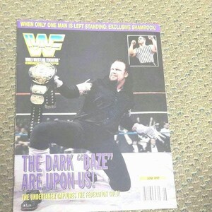 WWF Magazine June 1997 The Undertaker Cover