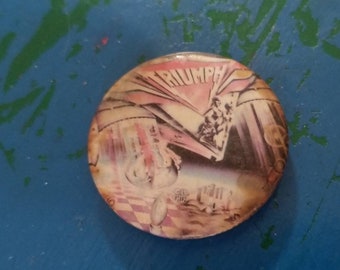 Vintage Triumph 1980s Pin Button