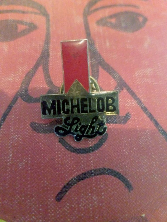 Vintage Michelob Light Enamel Pin - image 1