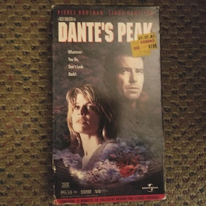 Dante&#39;s Peak VHS Tape
