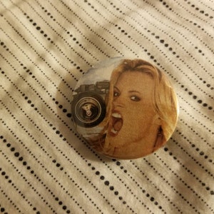 Vintage Traci Lords Pinback Button