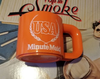 Vintage USA Minute Maid Plastic Mug