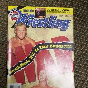 Victory Sports Series Inside Pro Wrestling Magazine Mai 1992 Hulk Hogan Wrestlemania Cover