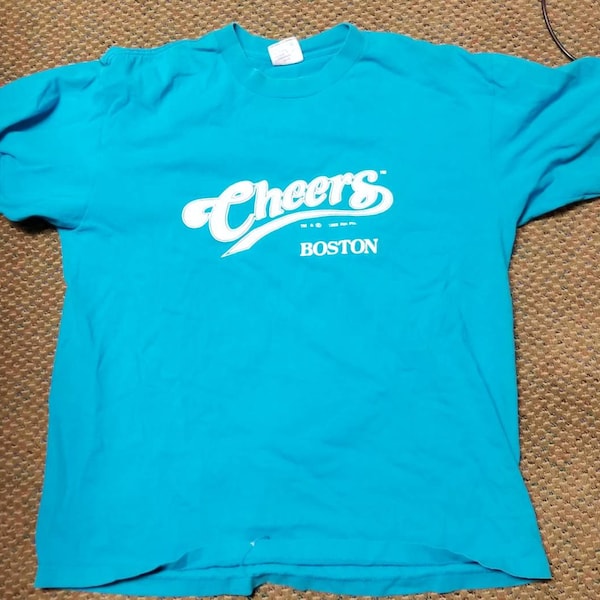 Cheers Boston Single Stitch Vintage Shirt XL