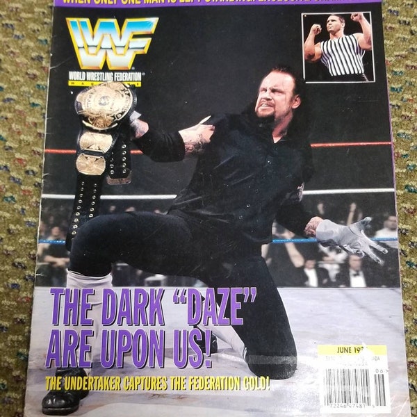 WWF Magazine June 1997 The Undertaker Cover