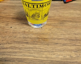 Vintage Baltimore Shot Glass