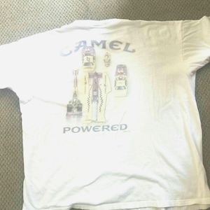 Vintage Camel Powered Racing T Shirt XL