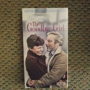 The Goodbye Girl VHS Tape