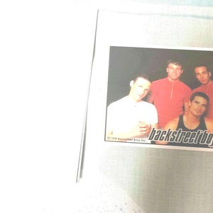 Vintage Backstreet Boys Automat Aufkleber