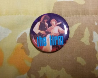 Vintage The Firm Pinback Button