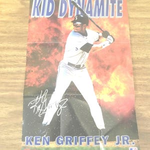 Ken Griffey Jr. 1993 Kellogg's Costacos Brothers Mini Poster Kid ...
