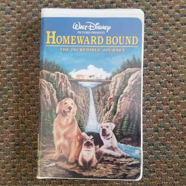 Homeward Bound The Incredible Journey VHS Tape