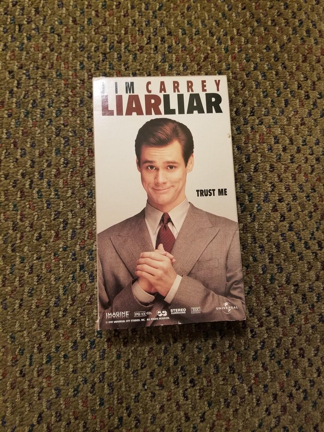 Liar Liar VHS Tape Etsy