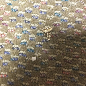 Vintage Angel Enamel Pin