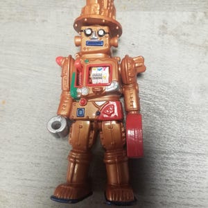 1995 Slotsky Baddie 5.75&quot; Evil Space Alien Figure Mighty Morphin Power Rangers.